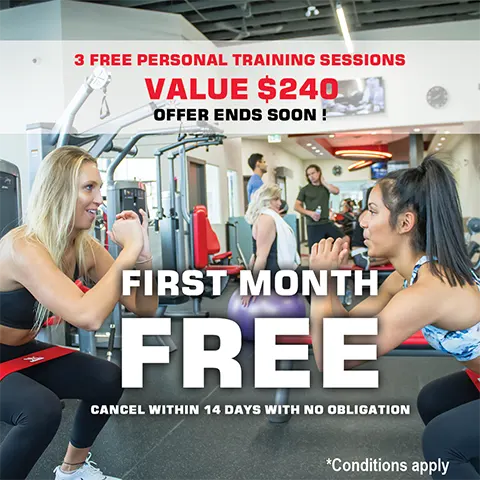 3 Free Personal Training Sessions and First Month Free - Point Fitness Club Saskatoon